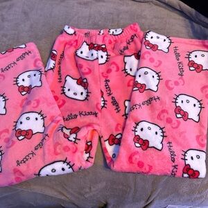 Hello Kitty Pink Pajama Bottoms for Kids